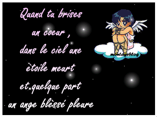 je pleure